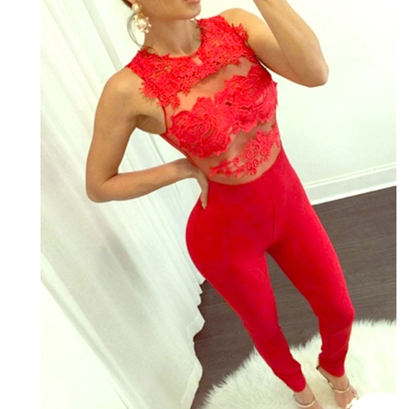 Red Romper - Picture 1 of 1